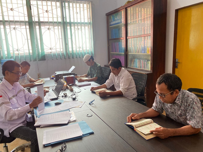 Tadarussan Ramadhan Dosen, Tendik dan Mahasiswa Program Studi Teknik Mesin Universitas Khairun
